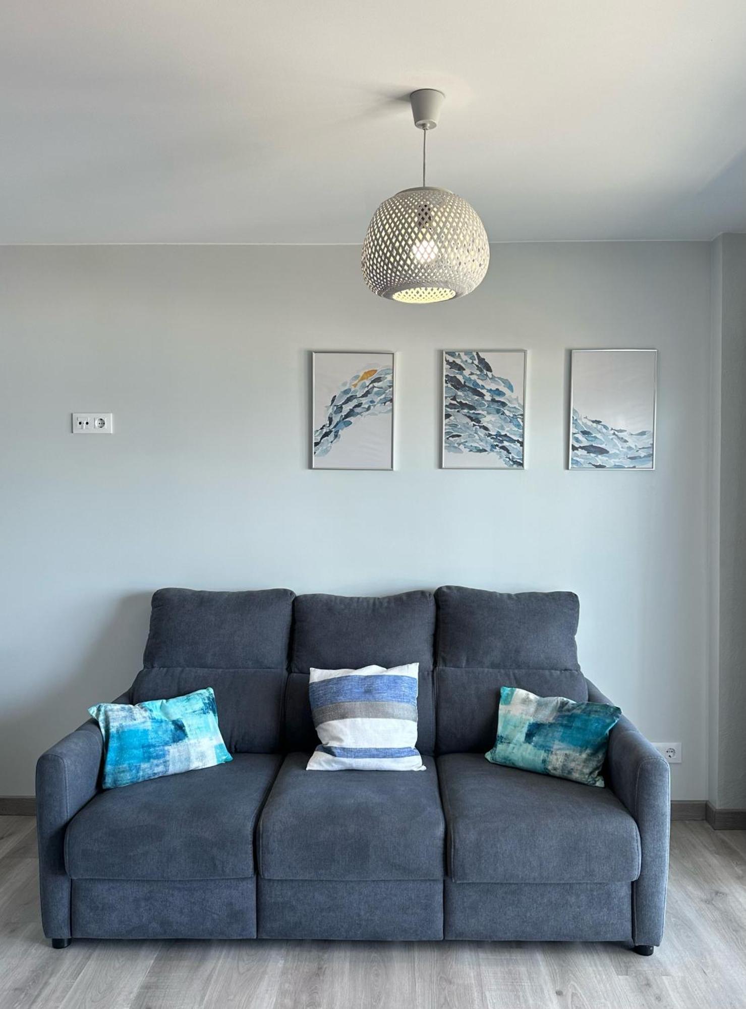 Estudio Con Impresionantes Vistas Al Mar Blanes Esterno foto