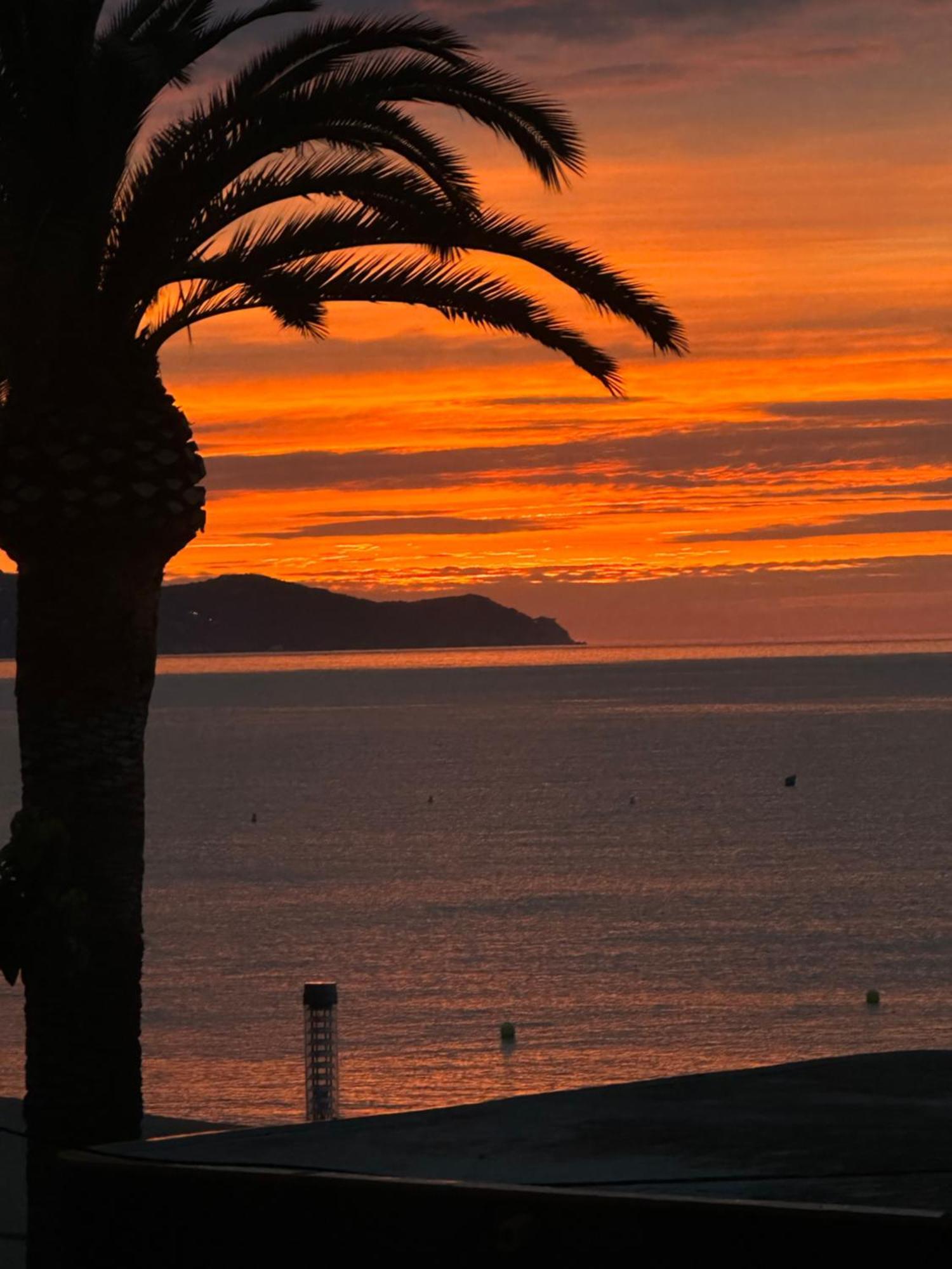Estudio Con Impresionantes Vistas Al Mar Blanes Esterno foto